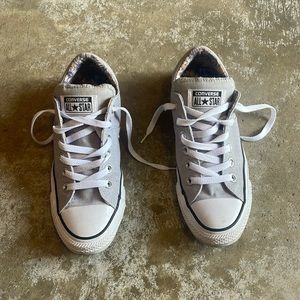 Grey converse